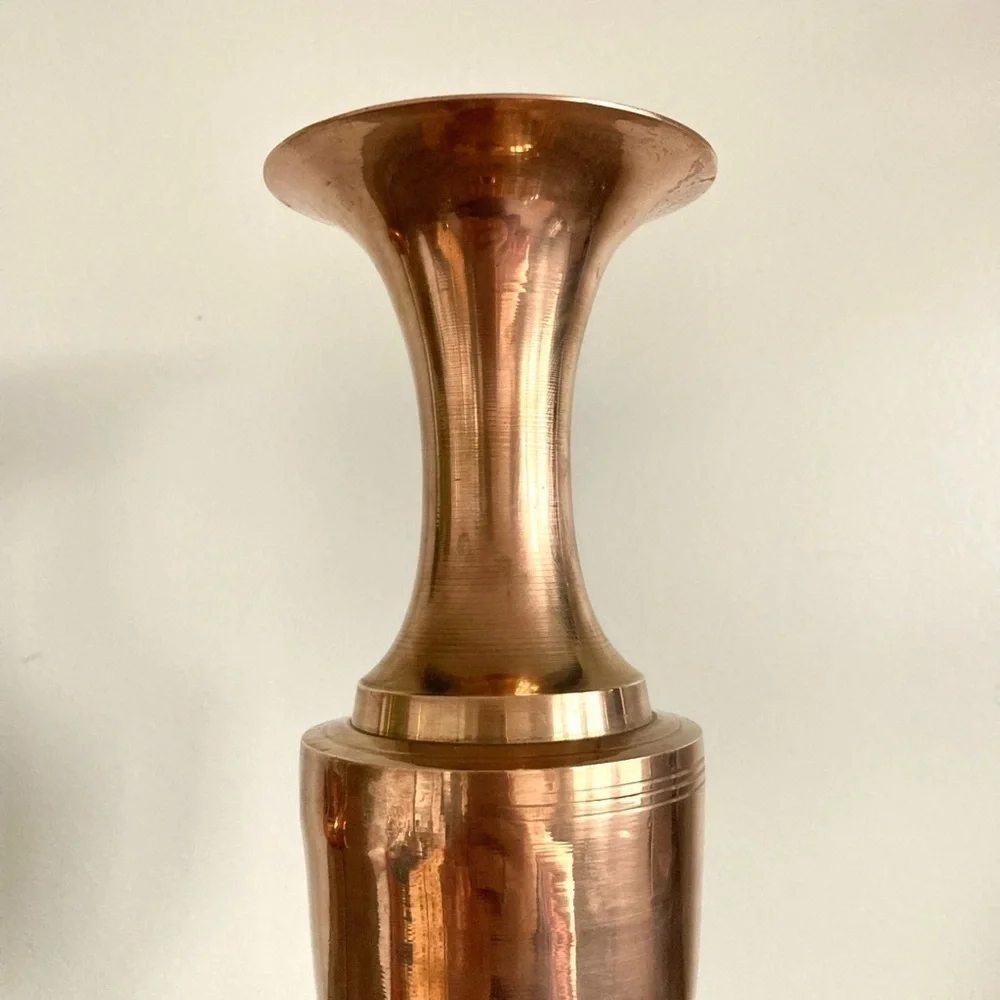 Brass vase